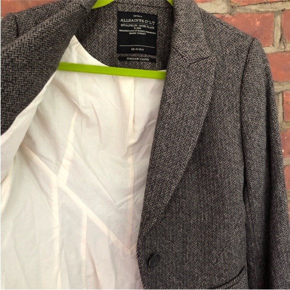 All Saints Wool Blazer - Picture 7 of 15